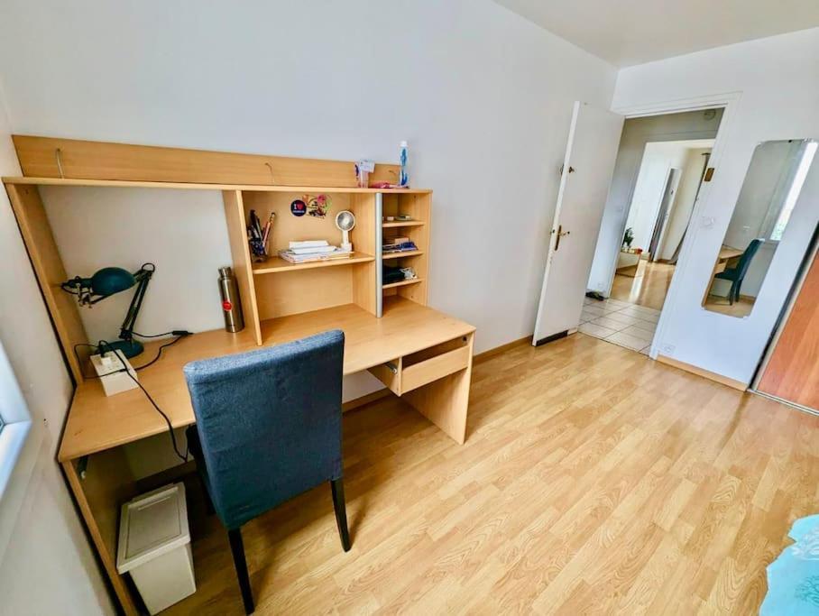 Impeccable Chambre, Bien Place, Calme & Tout Equipe Grenoble Exteriör bild